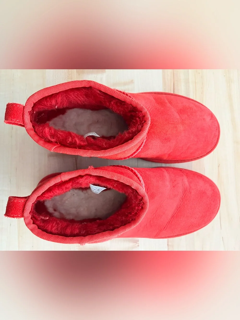 UGG Classic Ultra Suede Mini Boots, Sz 7